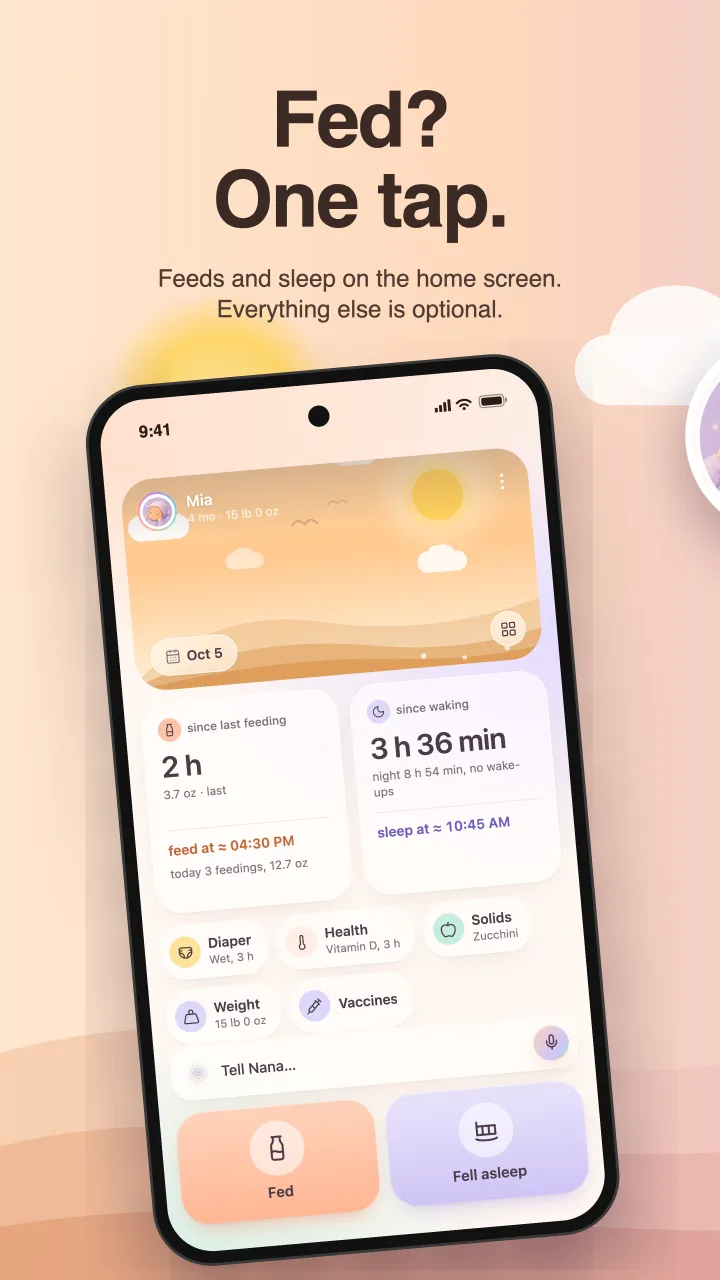 Home screen